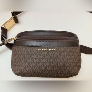 Michael Kors Dark Brown Belt Bag